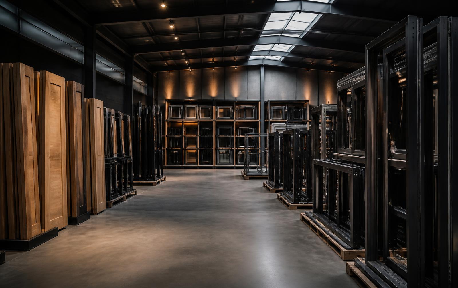 Do All Doors & Windows warehouse and dispatch floor